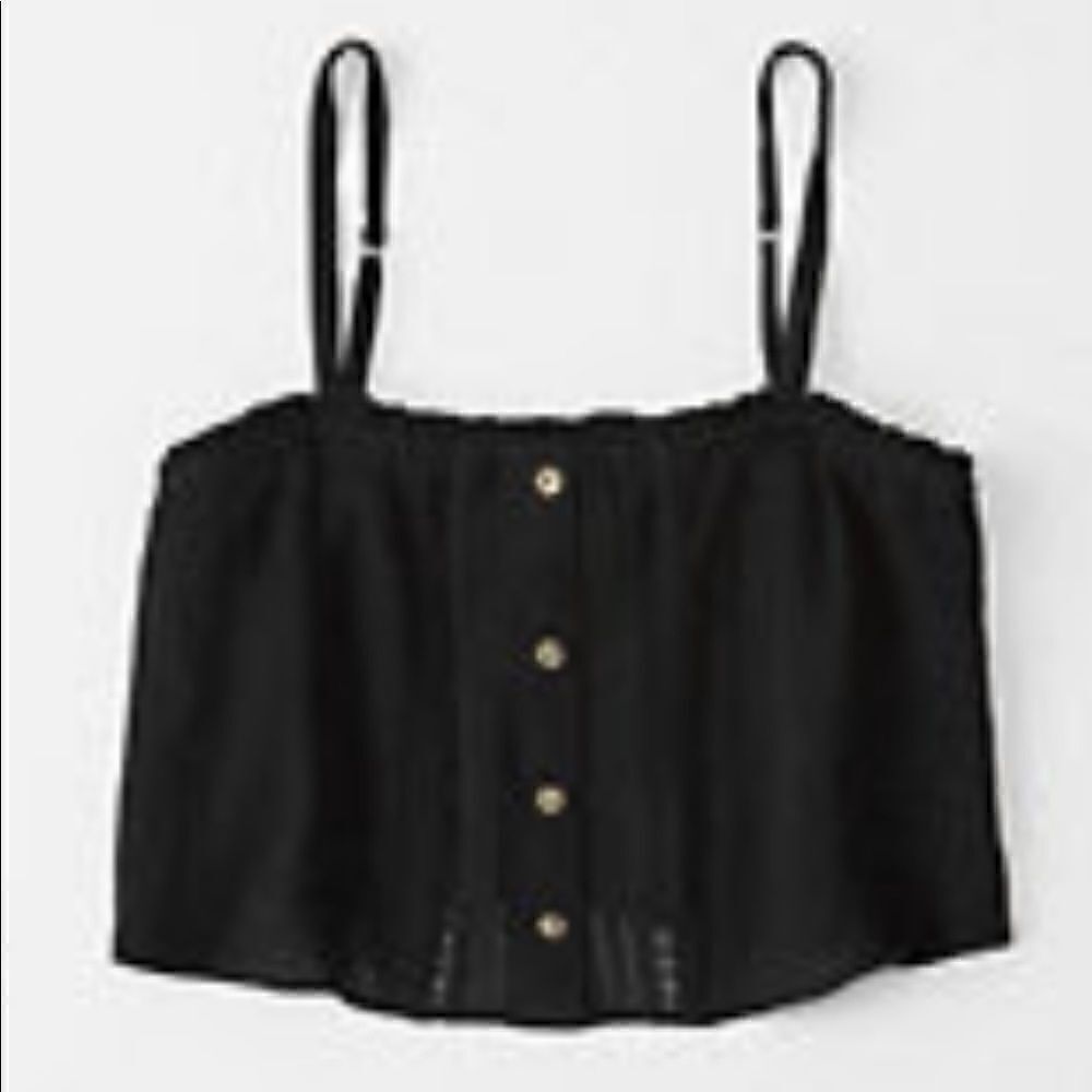 Abercrombie&Fitch black cami top size XS‎
